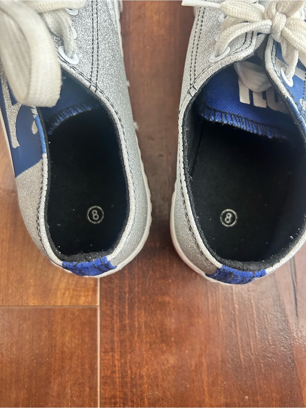 FOCO NY giants glitter low top sneakers 8 - Picture 7 of 9